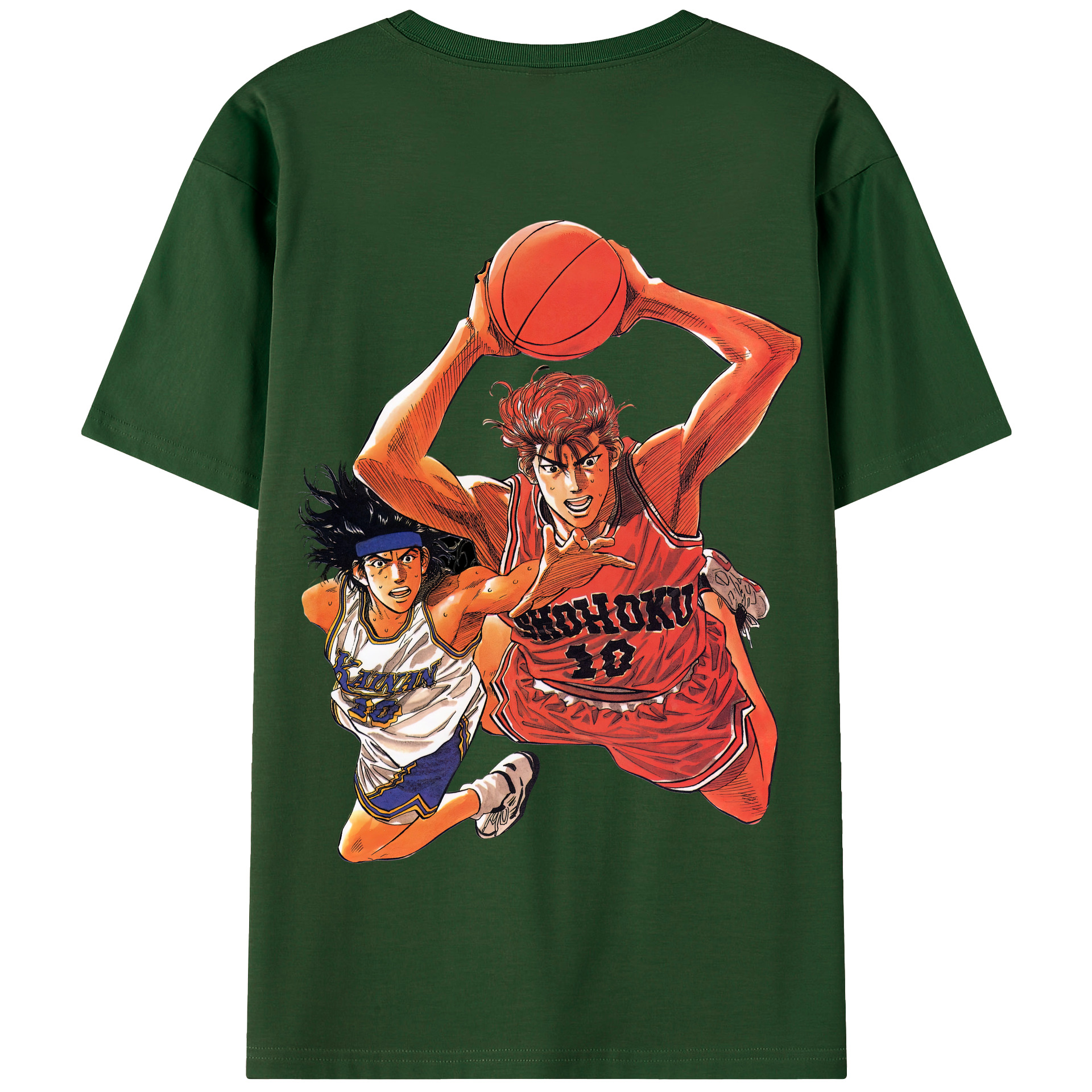 （画像用） SLAM DUNK／スラムダンク 綿100％半袖Tシャツ（背面プリント）